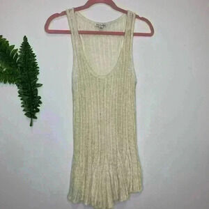 American Eagle Outfitters Peplum Knit Top M